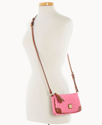 Ostrich Slim Crossbody