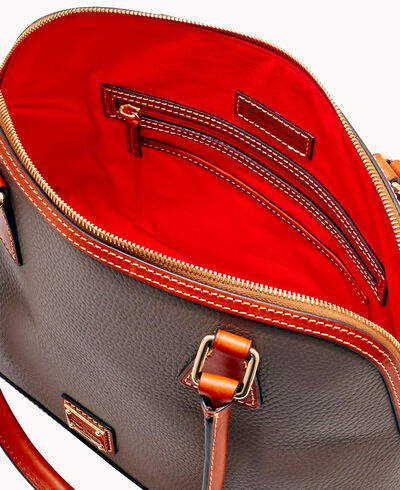 Pebble Grain Shaina Satchel