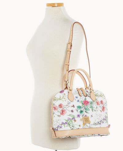 Botanical Collection Zip Zip Satchel