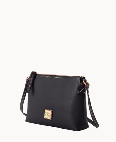 Saffiano Crossbody Pouchette