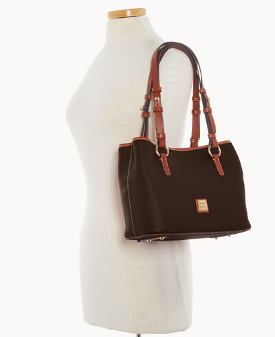 Pebble Grain Small Briana with Pouch