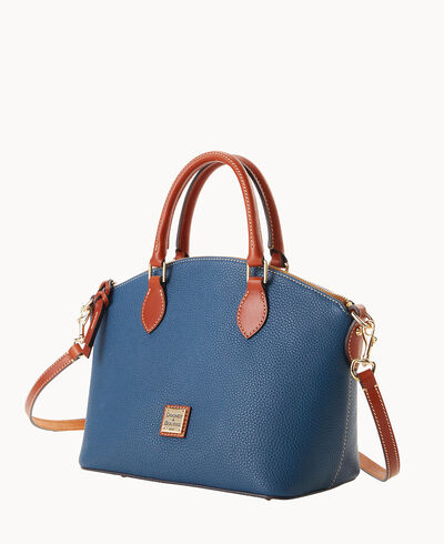 Pebble Grain Geena Satchel