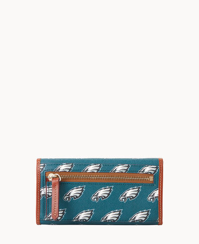 NFL Eagles Continental Clutch