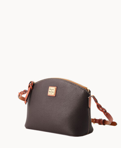 Pebble Grain Penny Crossbody