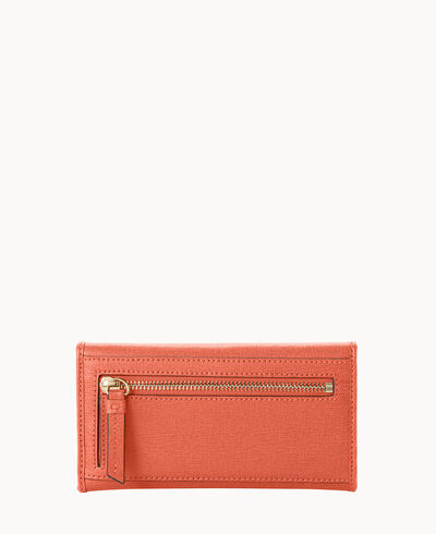 Saffiano Continental Clutch