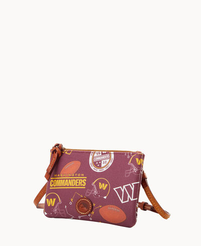 NFL Commanders Top Zip Crossbody
