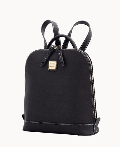 Saffiano Zip Pod Backpack