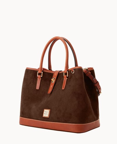 Suede Perry Satchel