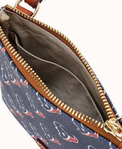 NFL Texans Small North South Top Zip Crossbody