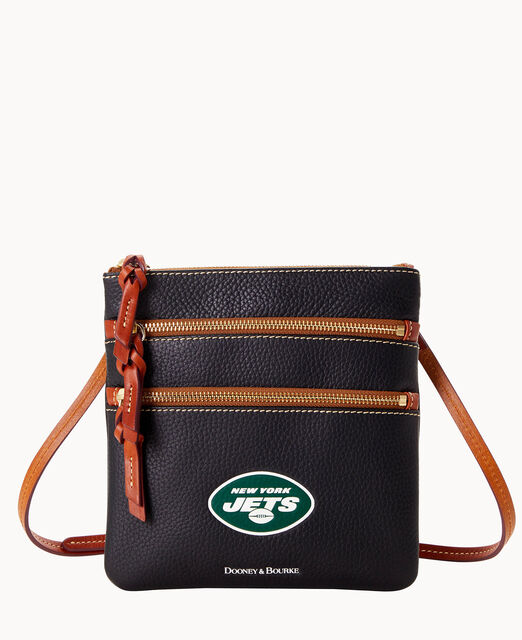 NFL Jets Triple Zip Crossbody
