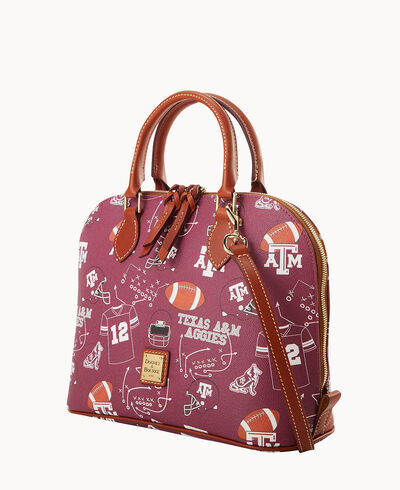 Collegiate Texas A&M University Zip Zip Satchel