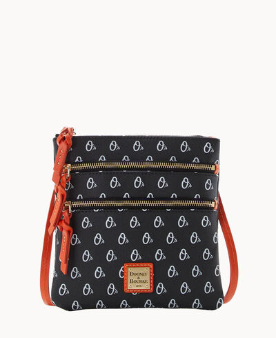 MLB Orioles Triple Zip Crossbody