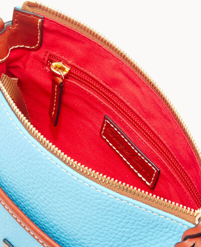 Pebble Grain Ginger Crossbody