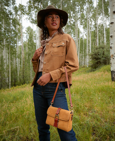Suede Kyra Bag