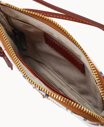 NFL Bills Zip Around Wristlet