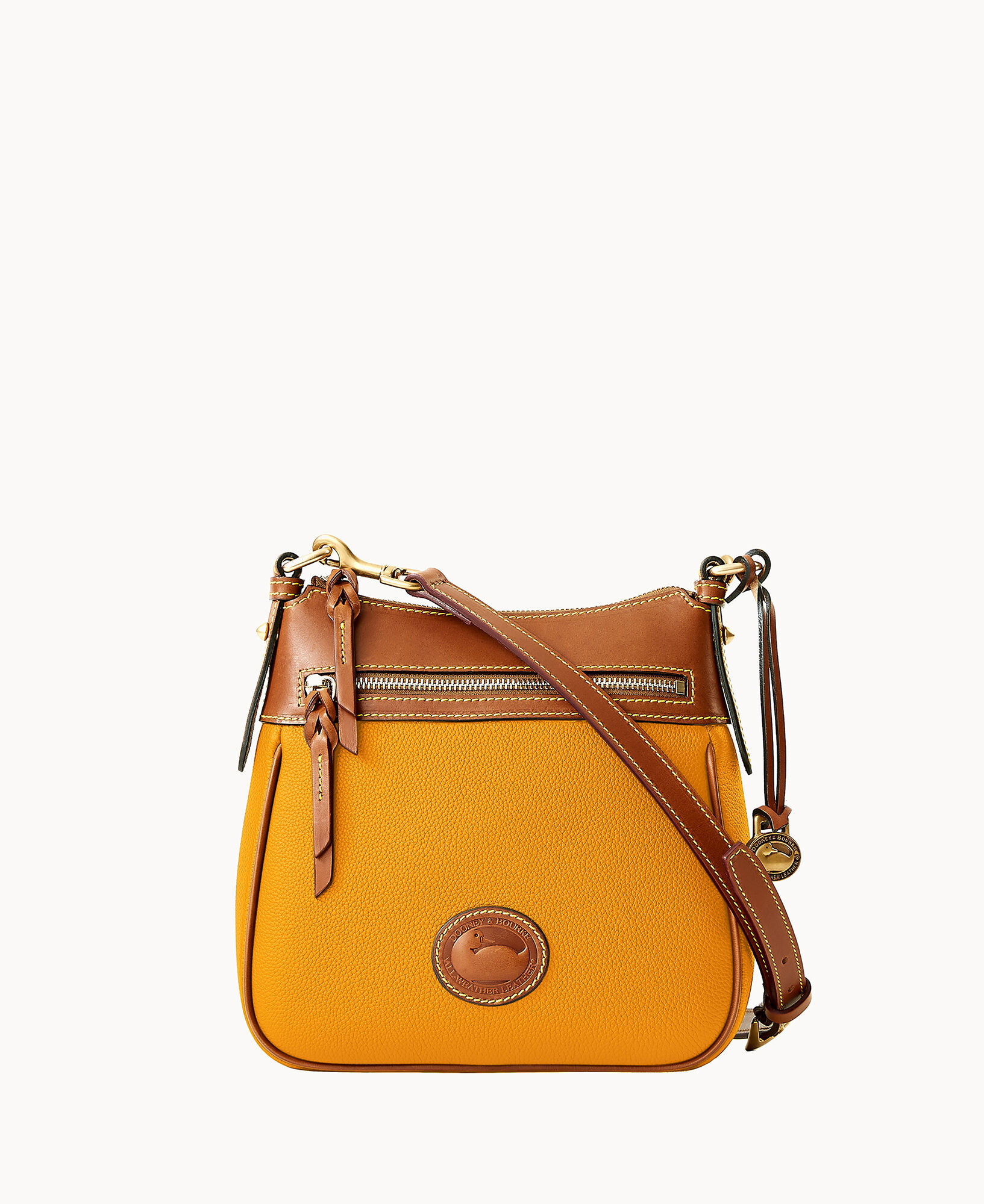 Dooney Bourke All Weather Leather 3.0 Zip Top Crossbody 23