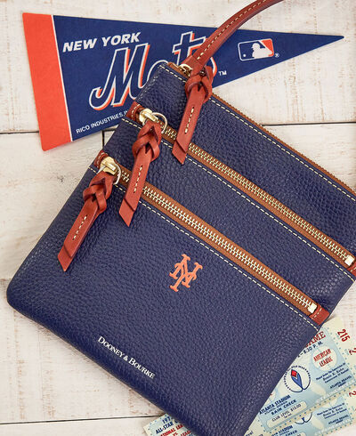 MLB Mets N S Triple Zip Crossbody