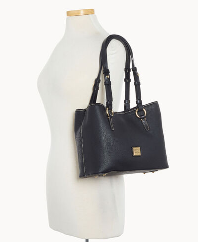Pebble Grain Small Briana with Pouch