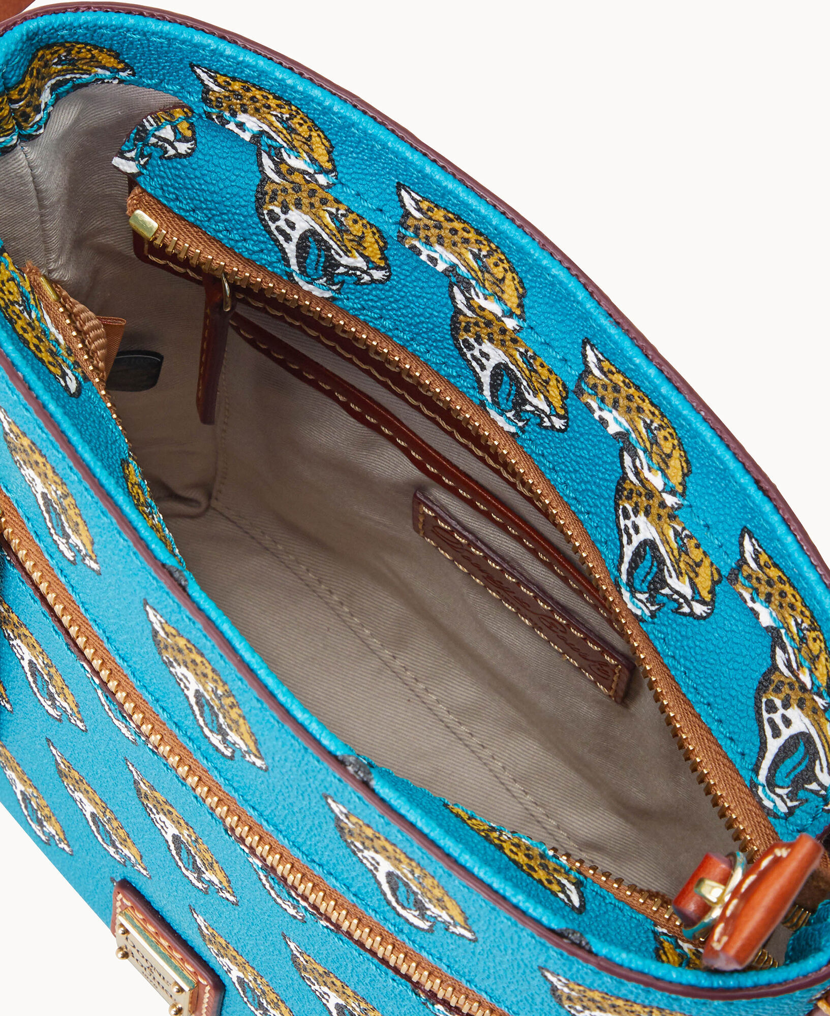 Dooney Bourke NFL Jaguars Small Zip Crossbody