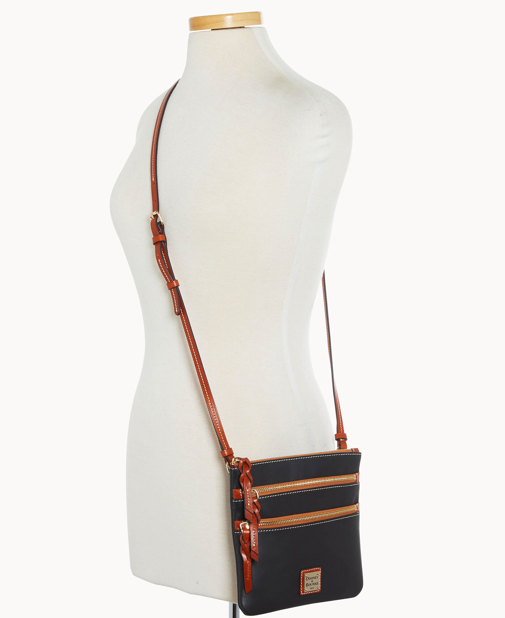 Triple 2024 zip crossbody