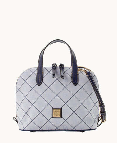 Maxi Quilt Zip Zip Satchel