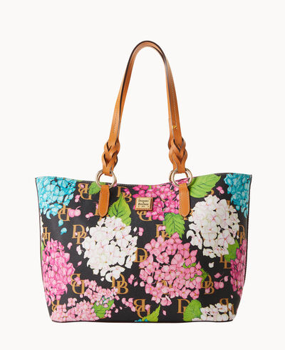 Hydrangea Monogram Nelly Tote