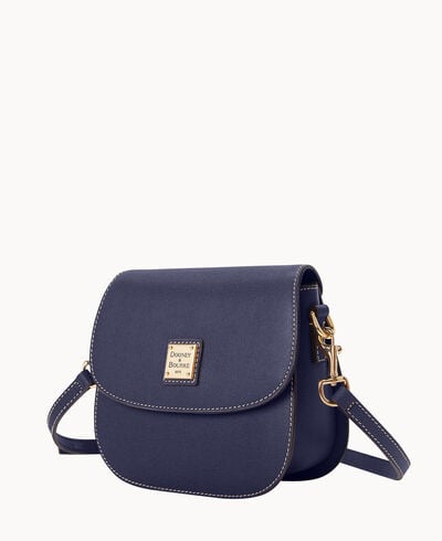 Saffiano Saddle Bag