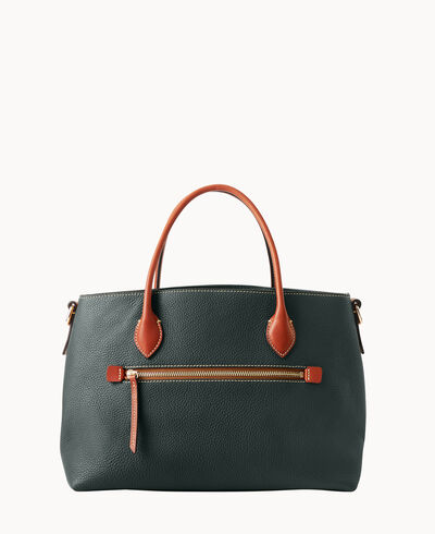 Pebble Grain Large Handle Tote