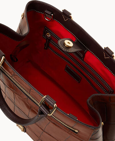 Denison Zip Satchel