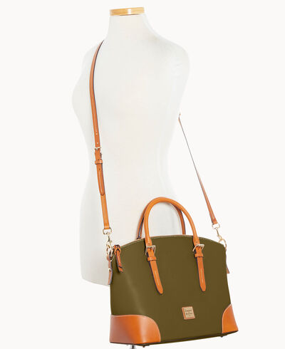 Wexford Leather Domed Satchel