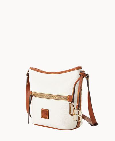 Pebble Grain Small Zip Sac