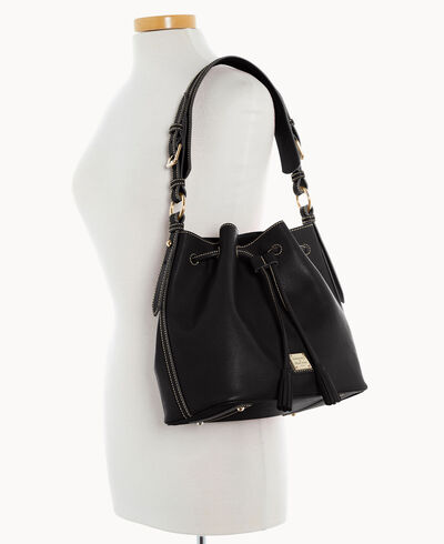 Saffiano Drawstring