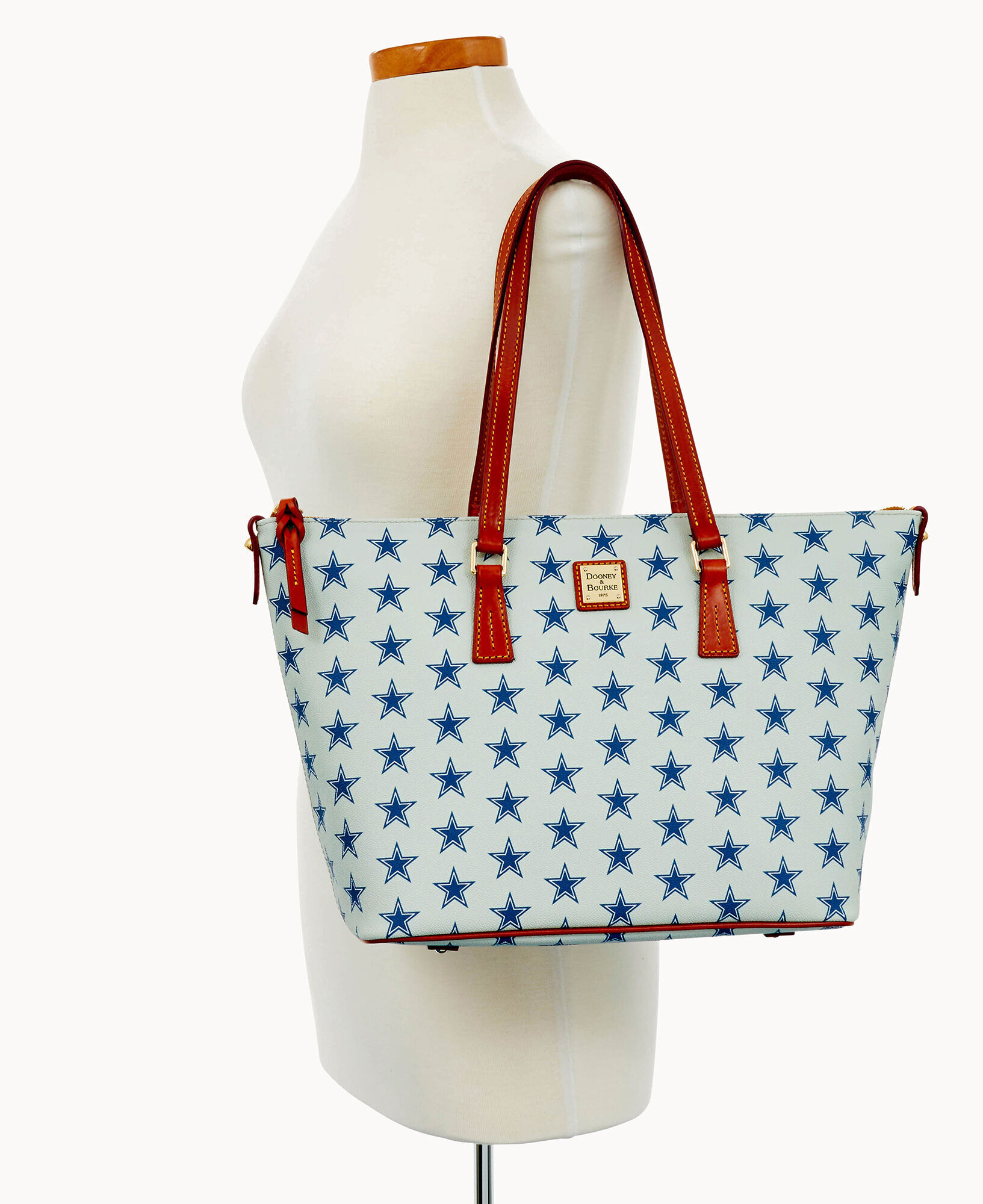 Dooney & bourke zip top shopper shop