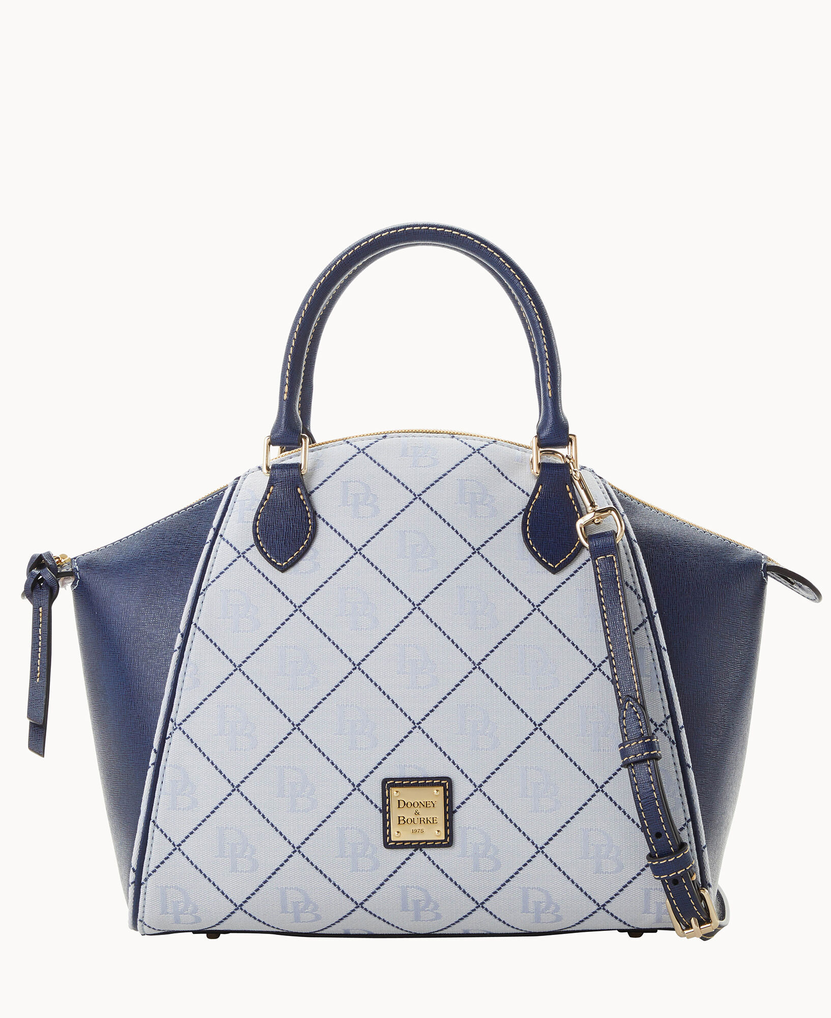 Dooney Bourke Maxi Quilt Sydney Satchel