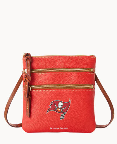NFL Buccaneers Triple Zip Crossbody