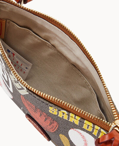 MLB Padres Top Zip Crossbody