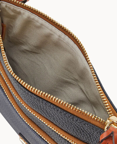 NFL Broncos Triple Zip Crossbody