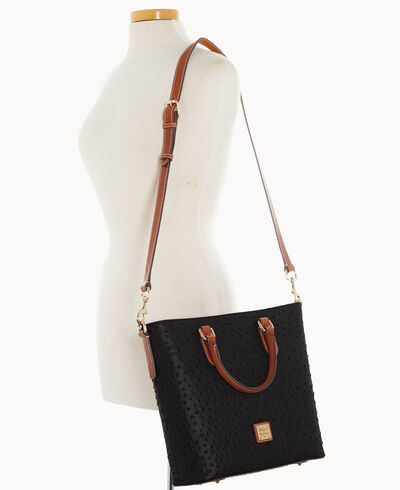 Ostrich Editor's Tote