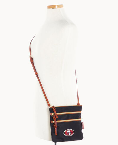 NFL 49ers North South Triple Zip w ID holder