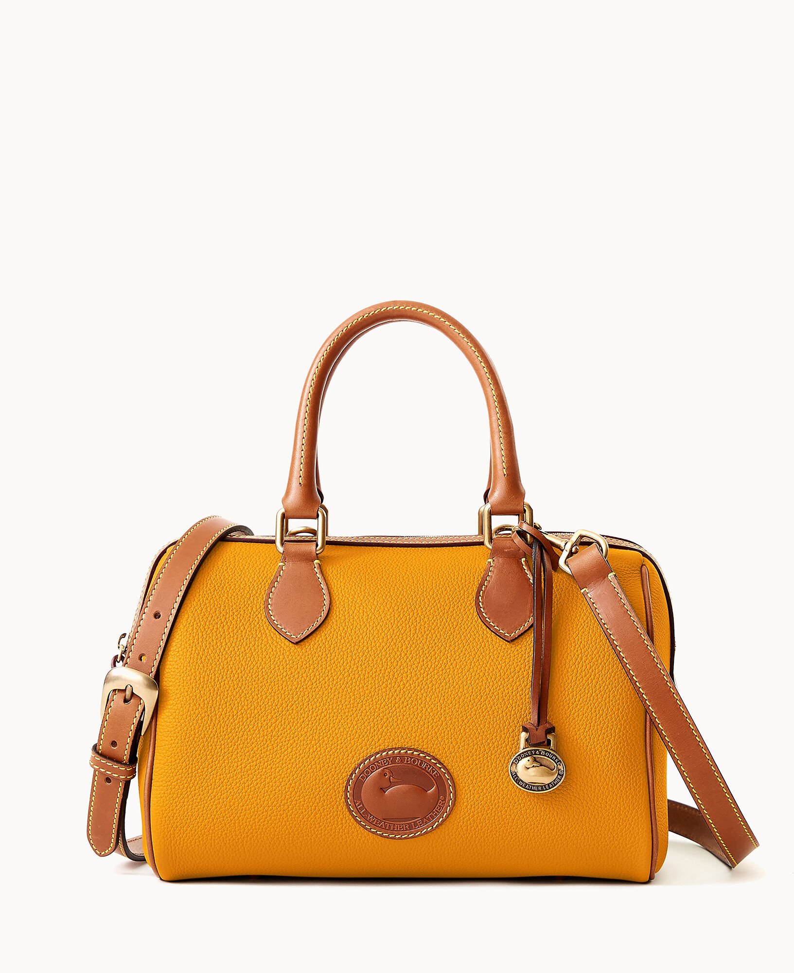 Dooney Bourke All Weather Leather 3.0 Barrel Satchel 28