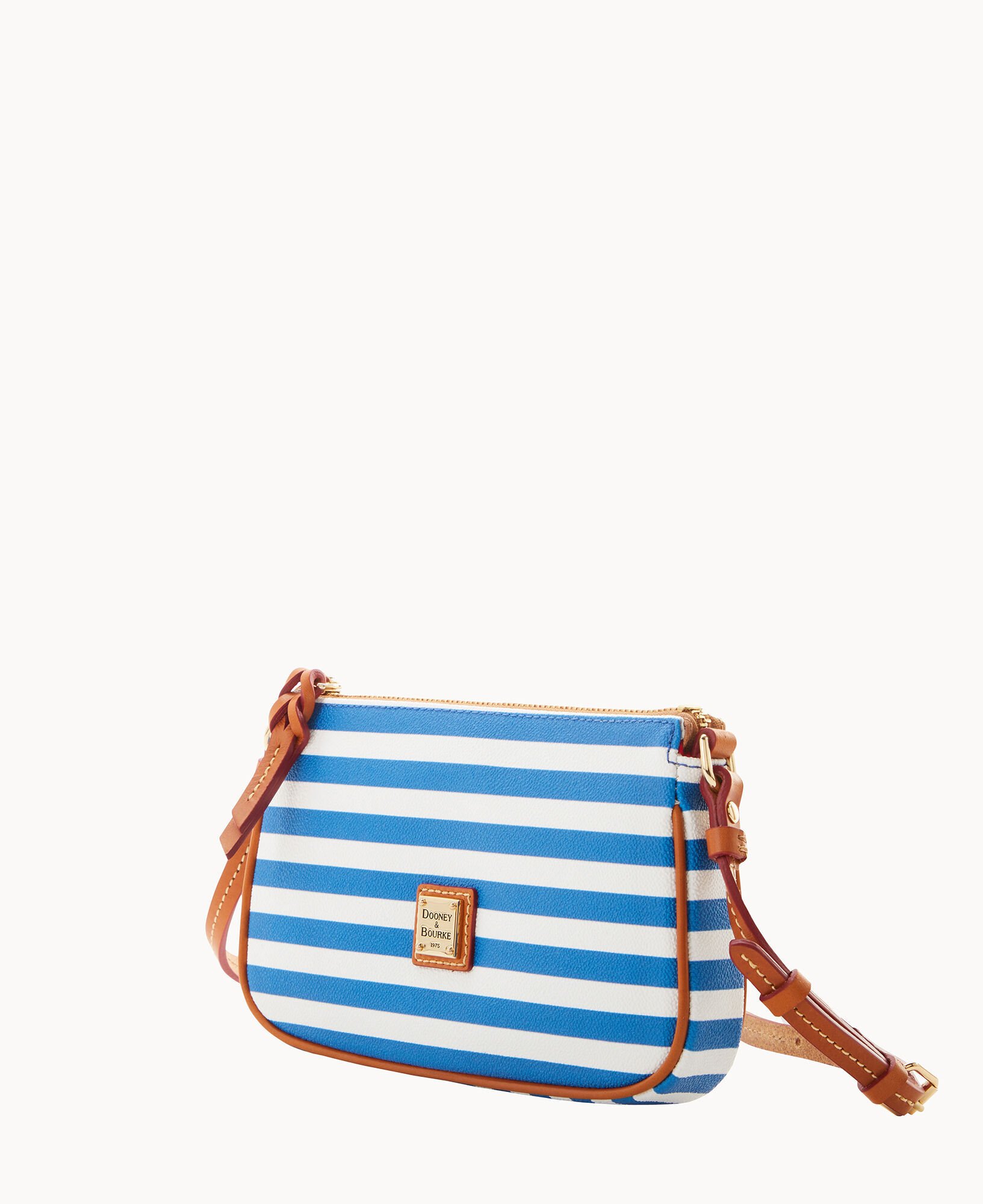 Dooney and bourke striped crossbody clearance