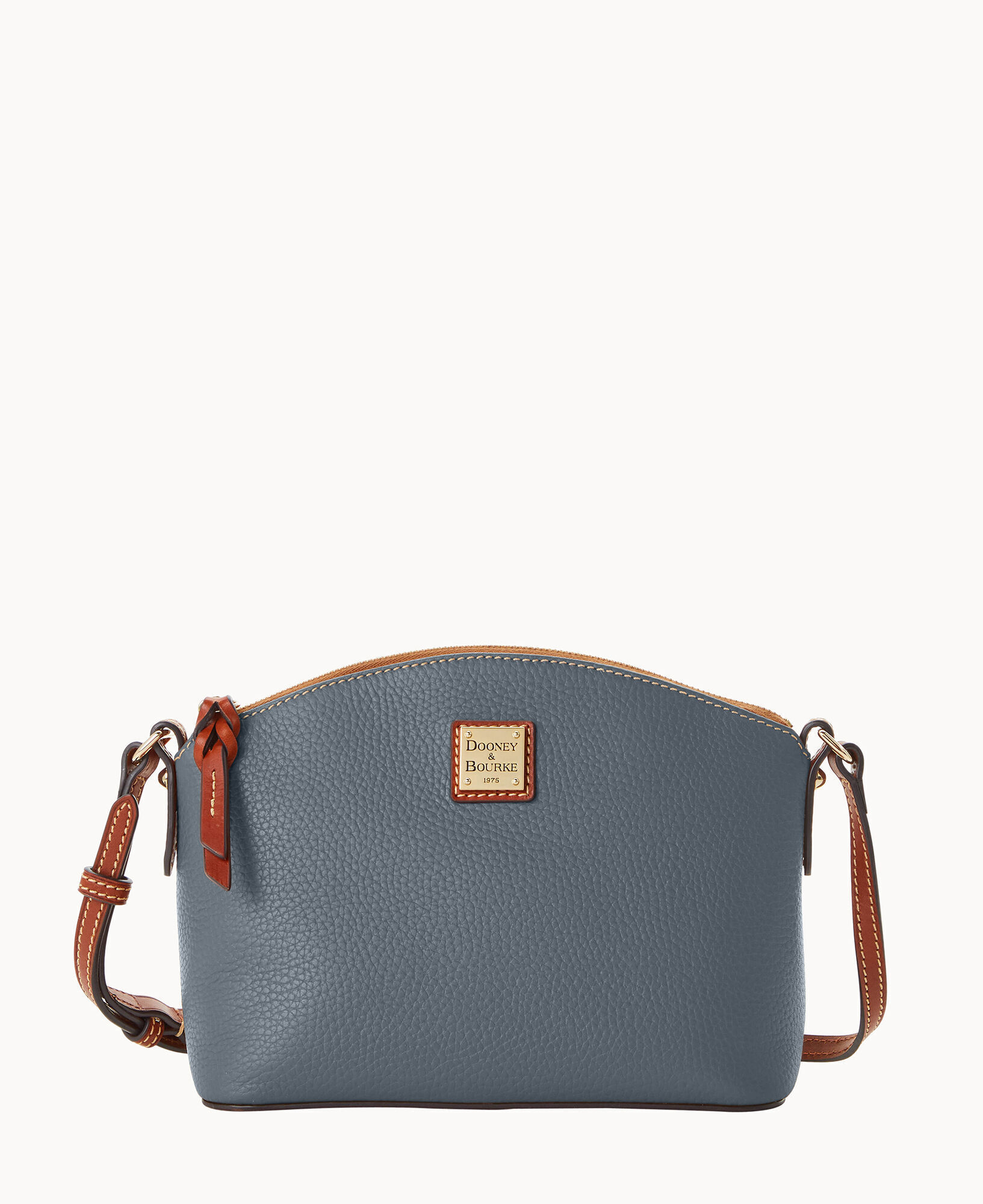 Dooney & Bourke Leather Saffiano Domed Satchel on QVC 