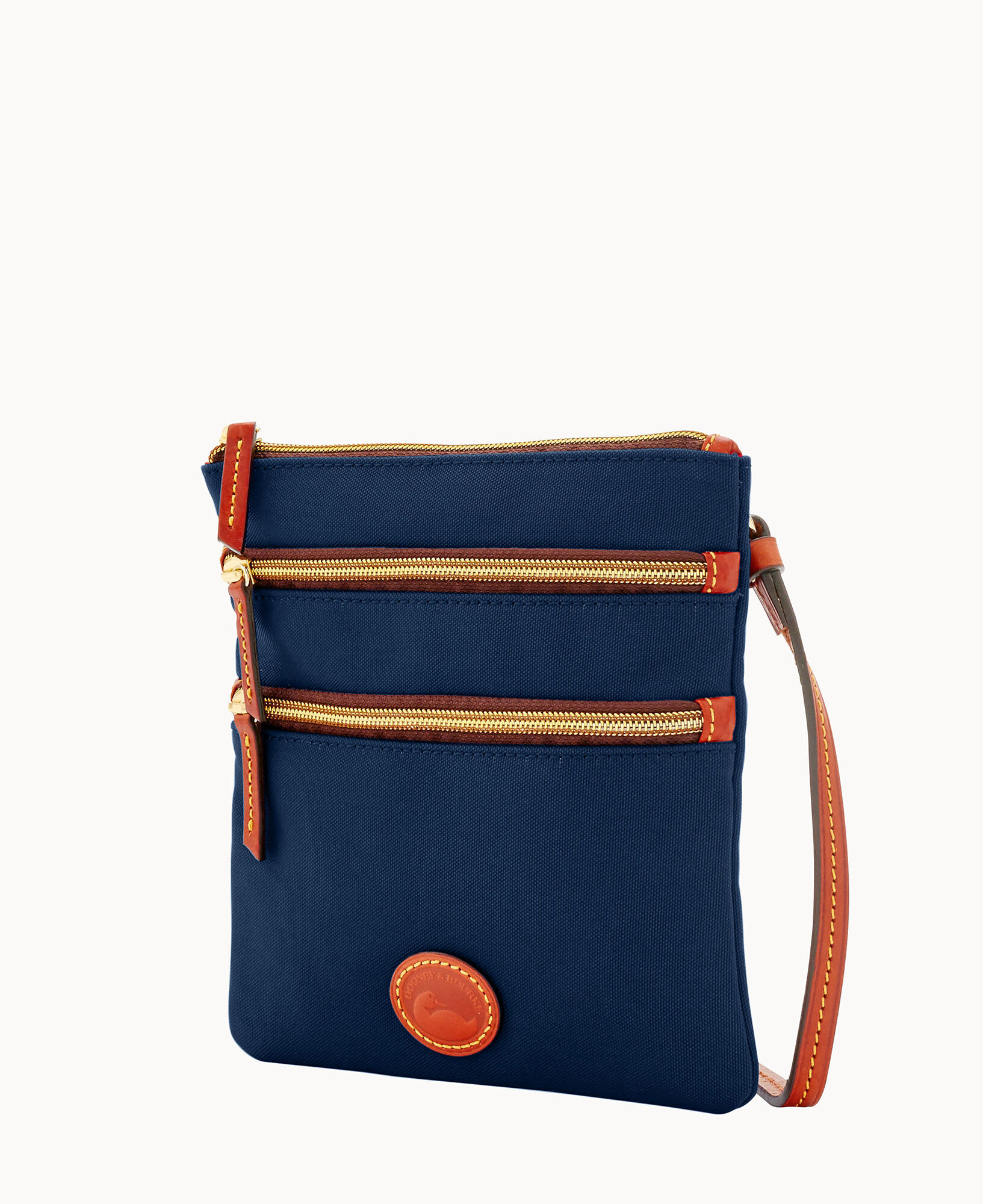 Dooney & bourke nylon north south triple zip sale