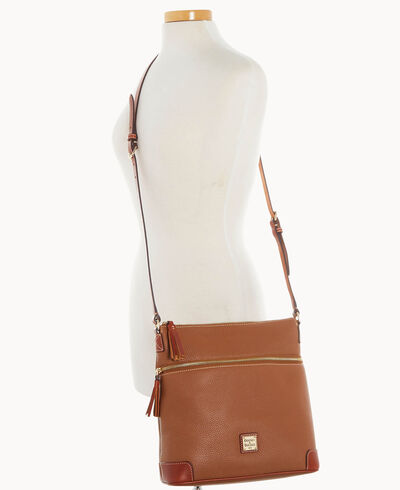 Pebble Grain Large Tassel Crossbody