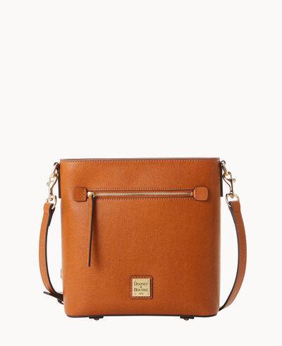 Saffiano Zip Crossbody