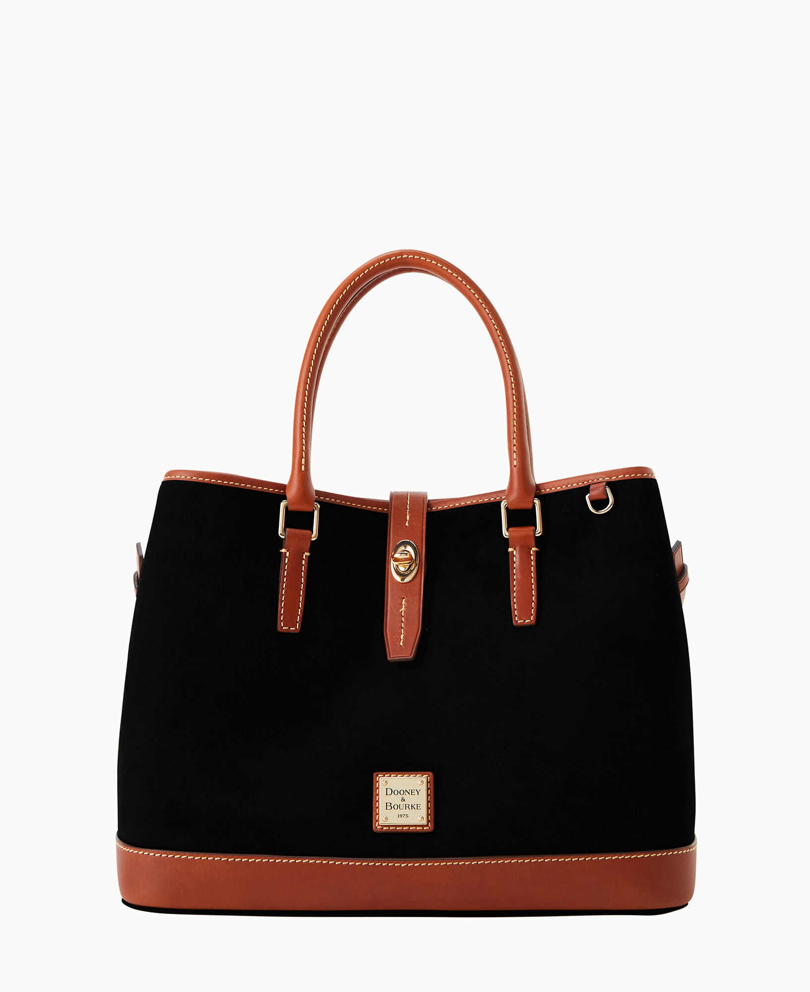 Dooney & bourke suede satchel sale