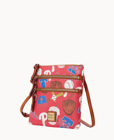 MLB Phillies N S Triple Zip Crossbody