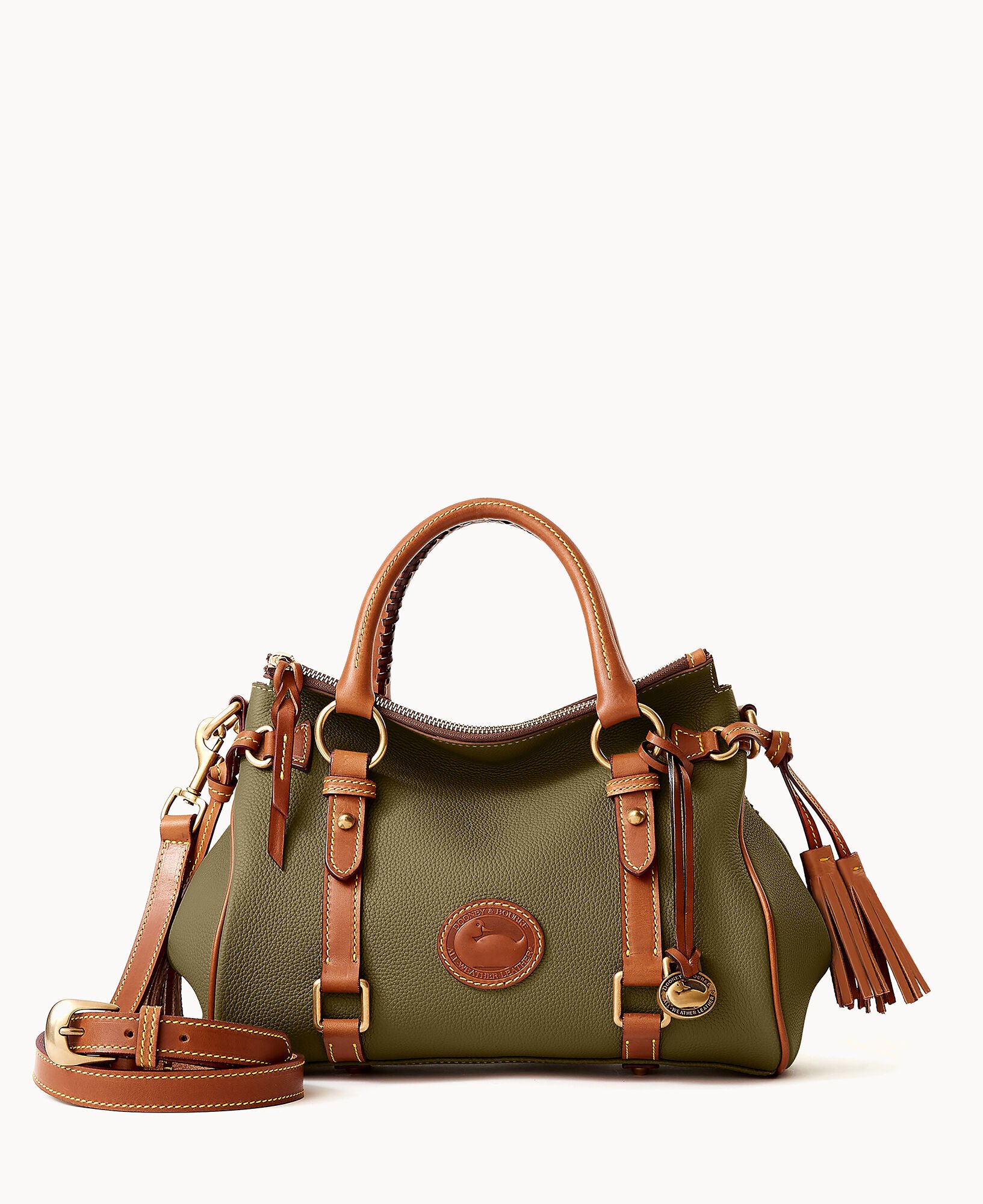 Dooney and bourke online leather bag
