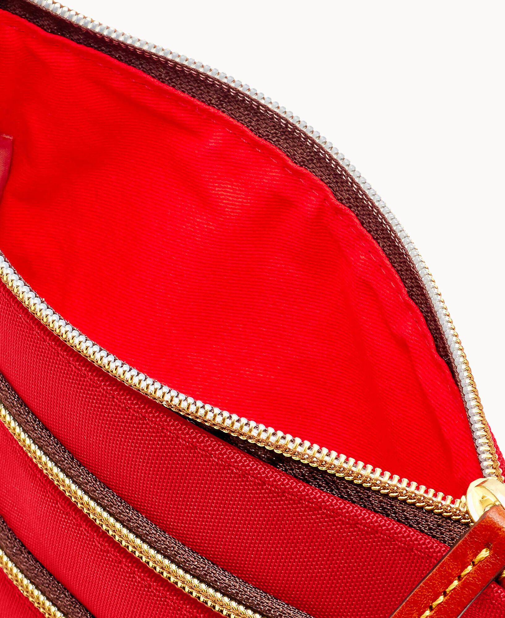 Dooney Bourke Nylon North South Triple Zip