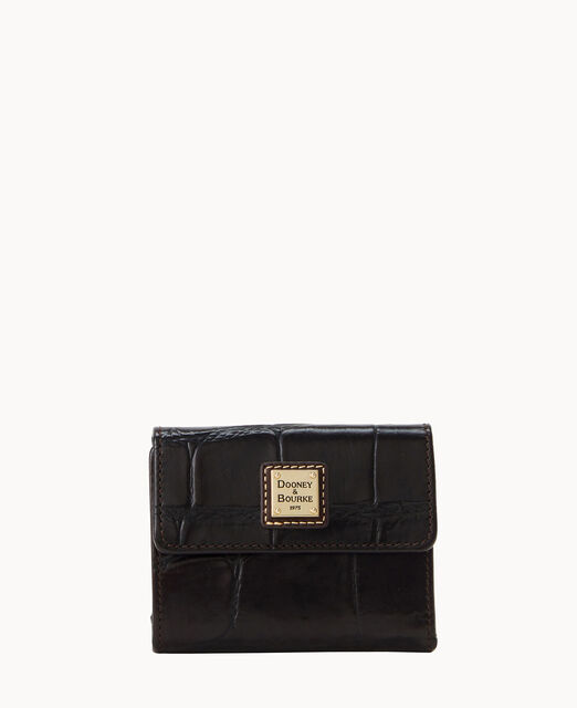 Denison Small Flap Credit Card Wallet